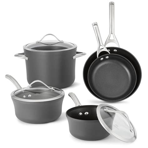 Calphalon Contemporary Hard Anodized Aluminum Nonstick Cookware Set