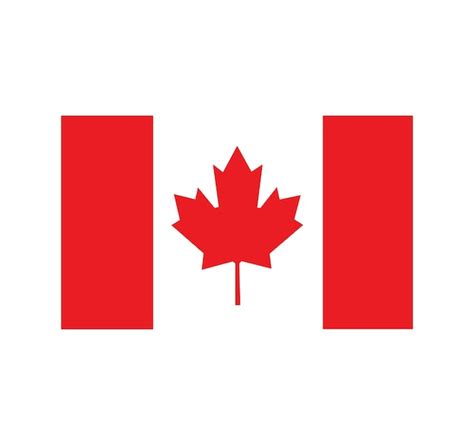 Premium Vector Canada Flag Vector Illustration