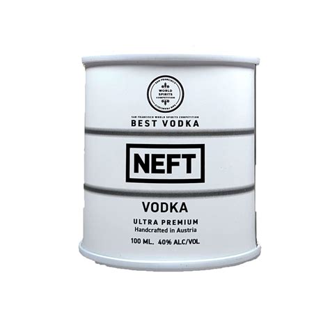 NEFT Vodka White Barrel 100ml - Holiday Wine Cellar