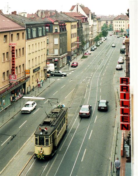 Stra Enbahn N Rnberg Historischer Tw Vermutlich Man Ssw