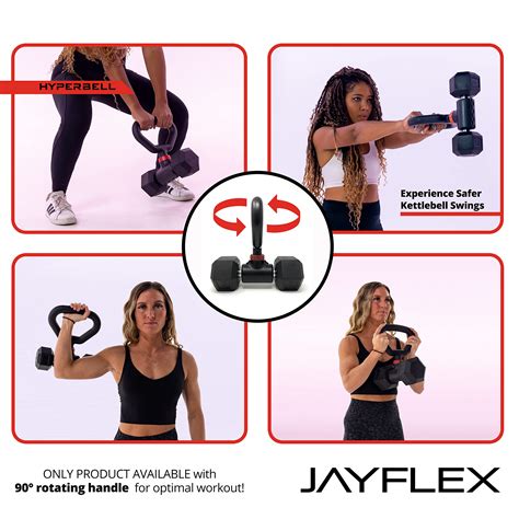 Snapklik Hyperbell Rotating Kettlebell Grip For Dumbbells