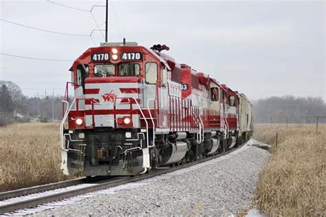 WAMX 4170 Wisconsin And Southern Railroad EMD SD40 2 In