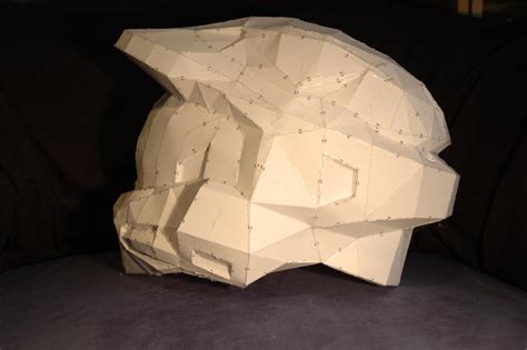 Master Chief Helmet Pepakura (2/2) by Techxu on DeviantArt