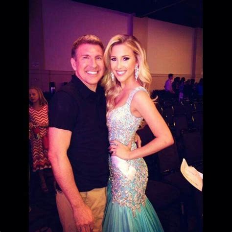 Savannah and Todd Chrisley | Pretty, Prom dresses, Hairdo