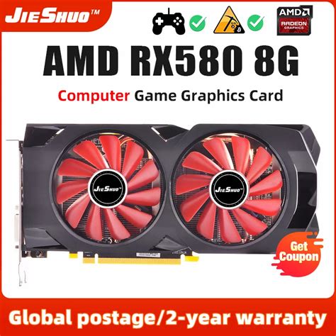 Jieshuo Amd Gaming Graphics Cards Rx Gb Rx Gb Sp Rx