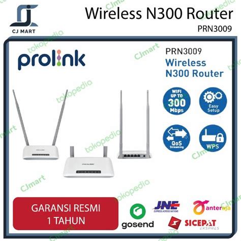 Prolink Wireless Router PRN3009 Router 300Mbps Shopee Malaysia