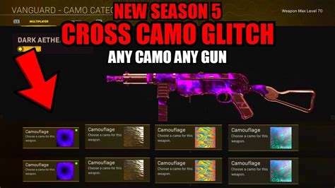 New Camo Swap Glitch Warzone Season Any Camo Any Gun Warzone Camo