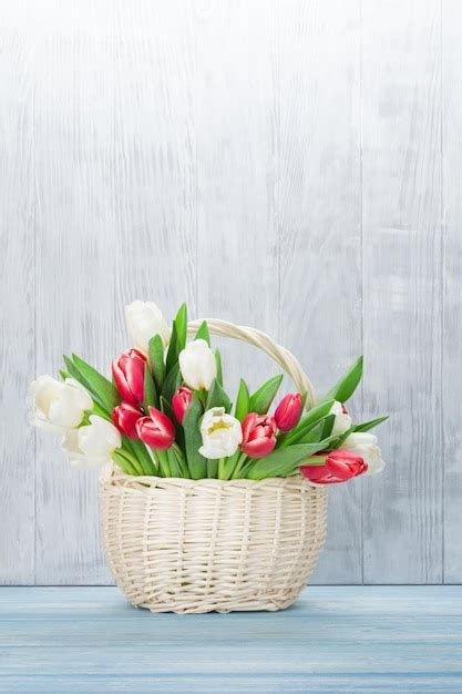 Premium Photo | Colorful tulips bouquet