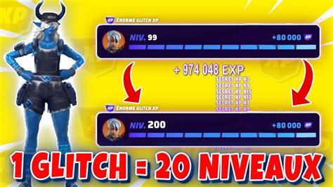 NOUVEAU MEILLEUR GLITCH XP 50 Niveaux En 2 Min Sur Fortnite Skin