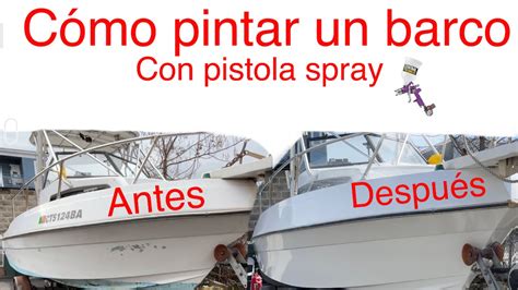 cómo pintar un barco con pistola de spray usa connecticut pintar