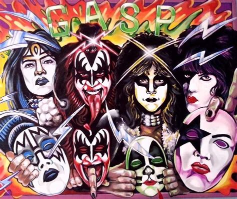 Kiss World Kiss Members Kiss Art Hot Band Rock Art Rock Bands