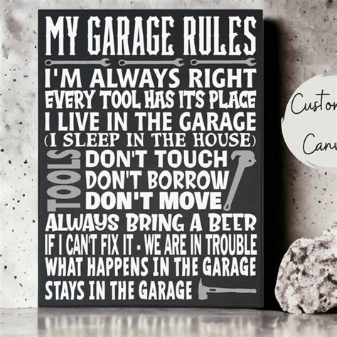 Funny Garage Signs - Etsy