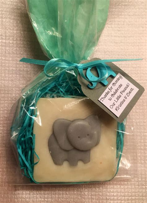 Elephant Soaps Baby Shower Soaps Baby Shower Favors Baby Etsy