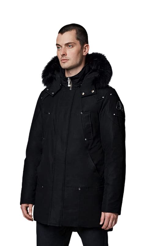 Buy Moose Knuckles Men S Down Stirling Parka Shearling Collection