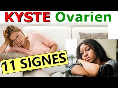 KYSTE Ovarien 11 SIGNES dalarme Onze SYMPTÔMES Mal aux ovaires