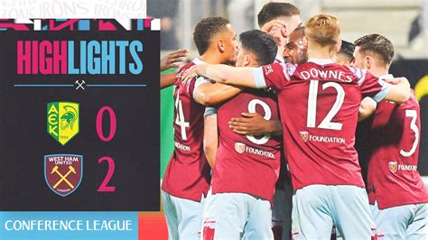 AEK Larnaca 0 2 West Ham Antonio Brace Secures First Leg Win Europa