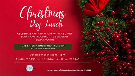 Christmas Day Buffet Lunch