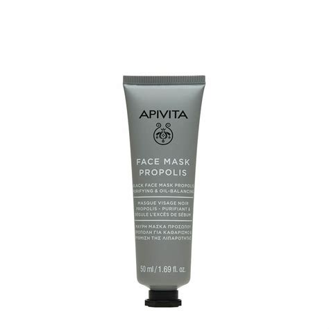 Apivita Masque Visage Noir Propolis Purifiant R Gule L Exc S De S Bum