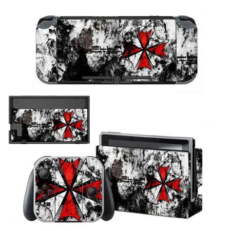 Biohazard Pegatina De Piel Para Nintendo Switch Pegatinas Para Consola