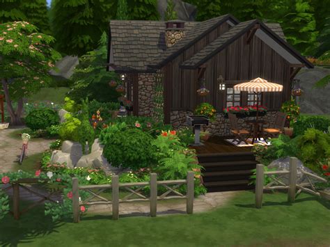 The Sims Resource Glimmerbrook Cottage No Cc