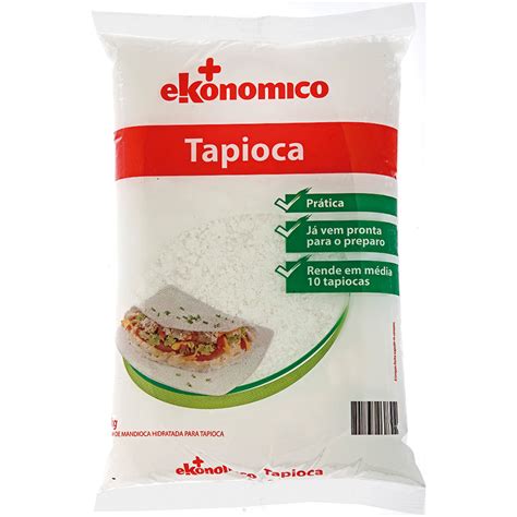 Goma De Mandioca Tapioca Hidratada Ekonomico Pacote 1kg