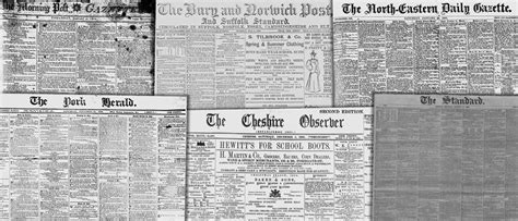 British Library Newspapers Archive Online Part 1