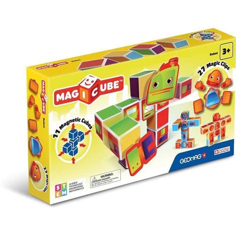 Magicube Robots Constructions Magn Tiques Et Jeux Educatifs