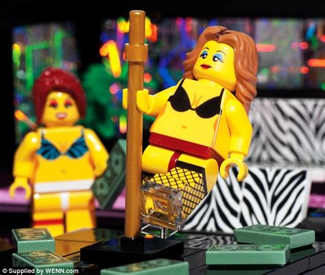 Citizen Brick Creates Strip Club Play Set With Lingerie Clad Dancers