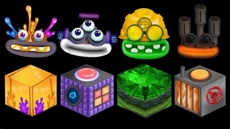 All Wubbox Normal Inactive My Singing Monstersall Fanmade Wubbox