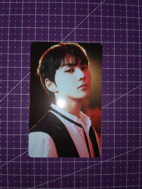 Official Enhypen Jungwon Dark Blood Weverse Concept Photocard Hobbies