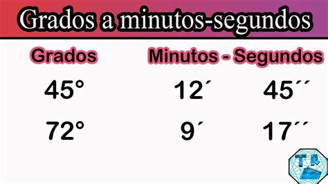 Como Convertir Grados A Minutos Y Segundos Descubra As