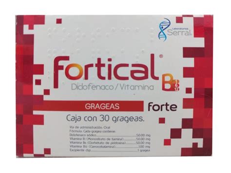 Fortical Diclofenaco Vitamina B Usos Y Beneficios En La Salud