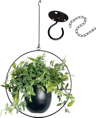 VDYXEW 2 Pcs Hanging Planters For Indoor And Outdoor Plants With Hooks