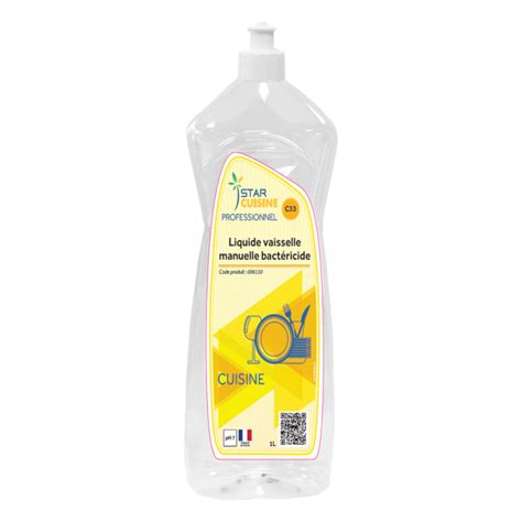 LIQUIDE PLONGE MANUELLE DESINFECTANT 1L