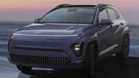 See The 2024 Hyundai Kona Electric In New Walkaround Video