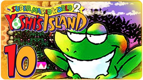 Lets Play Yoshis Island 10060fps Part 10 Vs Froggy Youtube