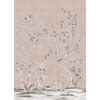 Tempaper Chinoiserie Garden Metallic Blush Removable Peel And Stick