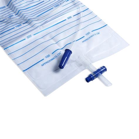 Hospital 2000ml Disposable Economic Urine Drainage Bag With Catheter