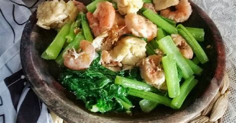 Resep Tumis Caisim Udang Tahu Oleh Farida Sulthan Ig Malika