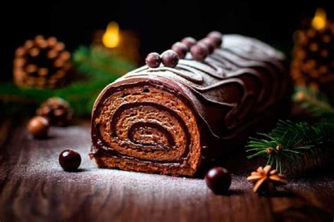 Tronco De Chocolate Delicioso Postre Para Celebrar La Navidad CURADAS