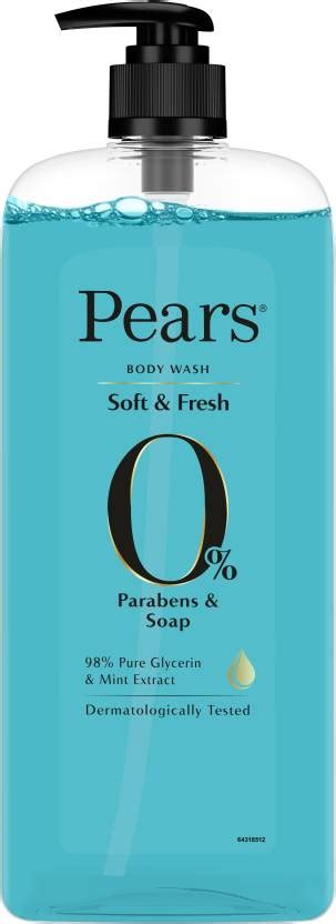 Pears Soft And Fresh Shower Gel Super Saver Xl Pump Bottle Paraben Free