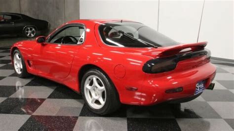 Modern Classic Rx7 Ls1 Swap 57 V8 6 Speed Manual Transmission Red