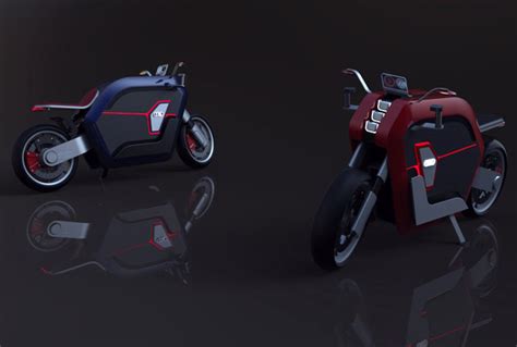 Futuristic R1 e-Tron Concept Motorcycle Proposal for Audi - Tuvie