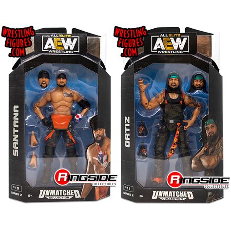 AEW jazwares unmatched collection series 8 santana wrestling action ...