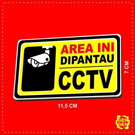 Jual Area Ini Dipantau Cctv Karet Mm Shopee Indonesia