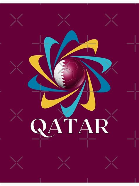 "Qatar Football soccer team Qatar" Poster for Sale by DesignsbyMona | Redbubble