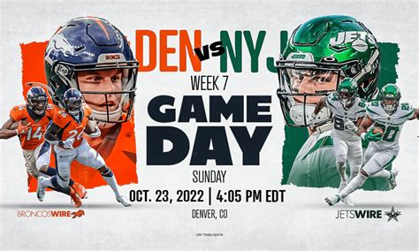 Denver Broncos vs. New York Jets: Live game updates from Week 7