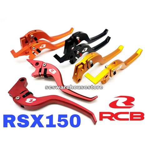 Rcb Brake Clutch Lever Set Honda Rsx New Alloy Racing Boy Rsx