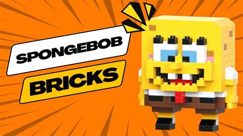 How To Build Spongebob Squarepants Lego Mini Bricks Tutorial Bahasa