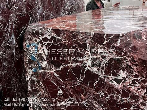 Rosso Lepanto Collection Saheser Marble International